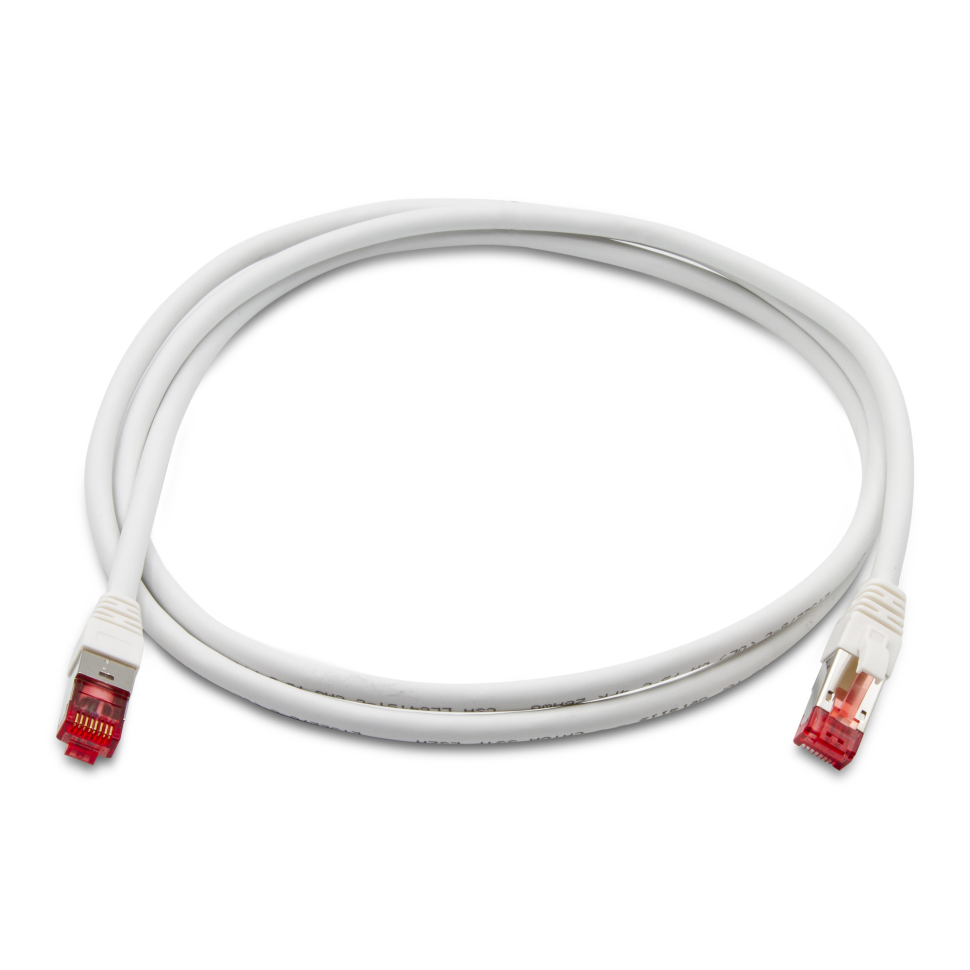 Triplett CAT6A-5WH CAT 6A 10GBPS Professional Grade, SSTP 26AWG Patch Cable 5'  White